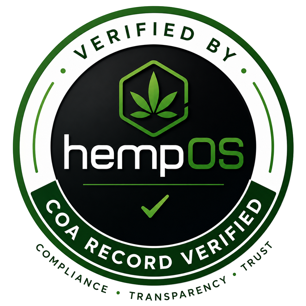 COA Record Verified by HempOS